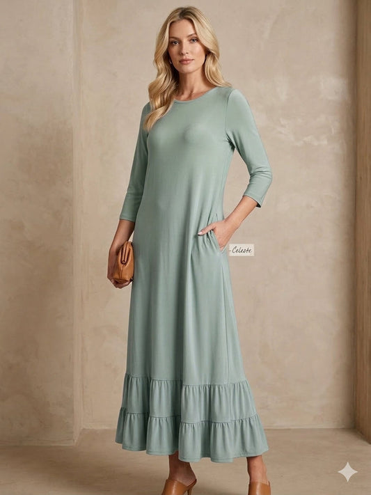Opal Dress-Sage