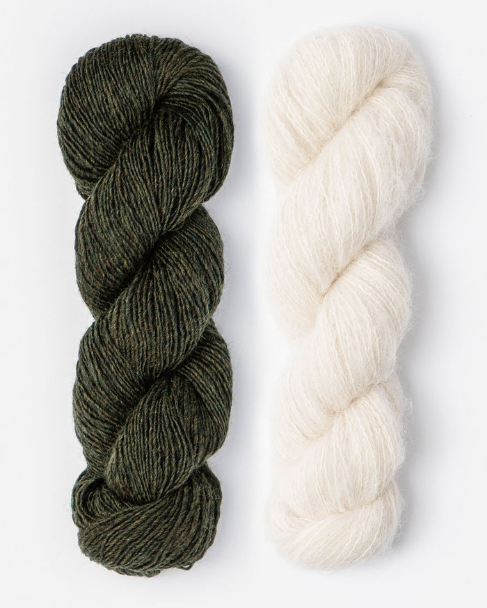 Knitting Kit / Wild Thyme & Yarrow