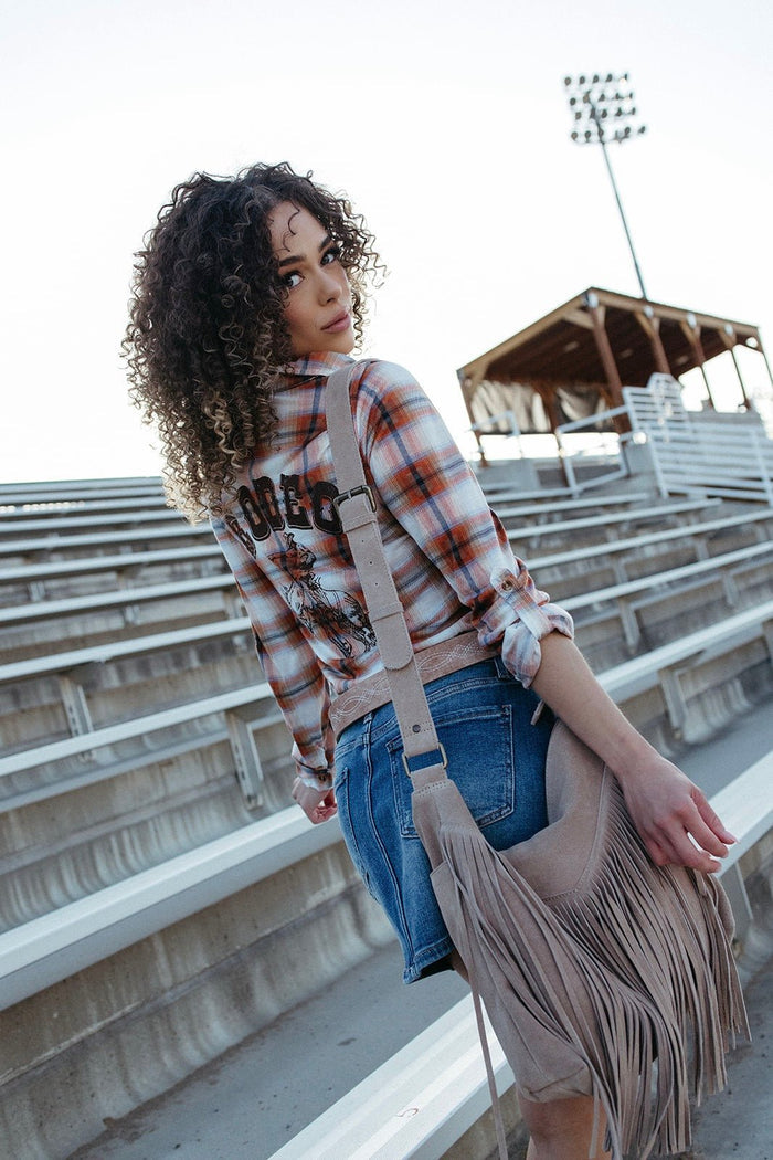 Outlaws Only Plaid Top - FINAL SALE