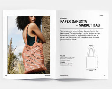 Paper Gangsta Market Bag by Wool & the Gang