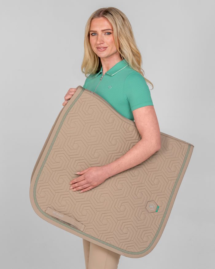 Paradiso Saddle Pad - Sand Beige