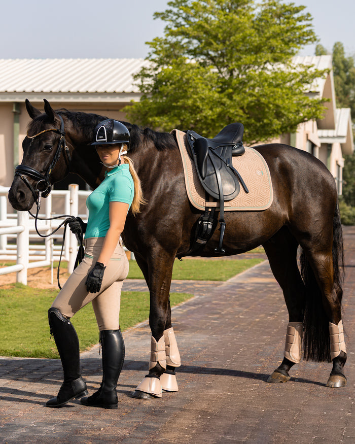 Paradiso Saddle Pad - Sand Beige
