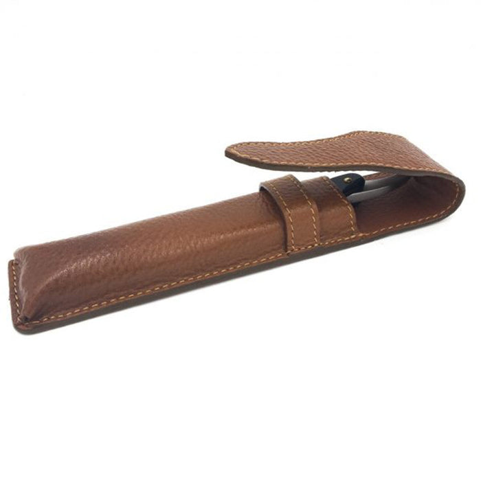 Parker Straight Razor Leather Pouch.