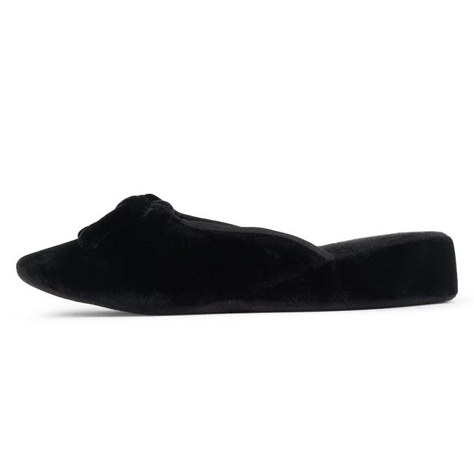 Patricia Green Bardot Velvet Slip-On Slipper