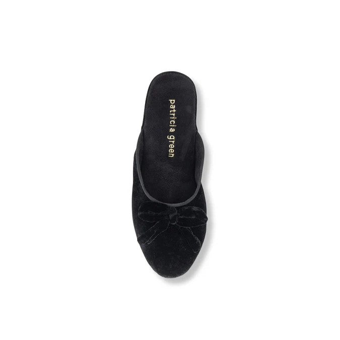 Patricia Green Bardot Velvet Slip-On Slipper