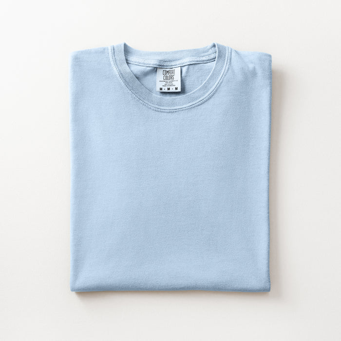 Personalized Embroidered Mahjong T-Shirt - Pagoda Crest - Comfort Colors Tee