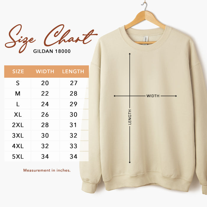 Personalized Golf Sweatshirt - Custom Name Golf Icons - Embroidered Crewneck