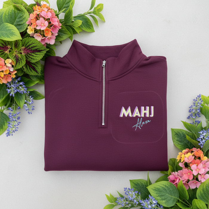 MAHJ Quarter-Zip Etsy Mockup
