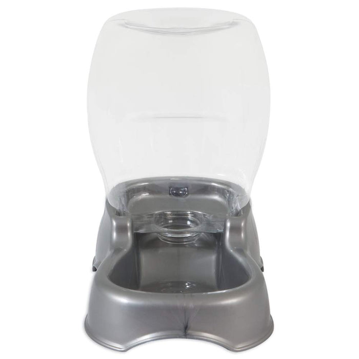Petmate Pet Cafe Pet Waterer, 1/4 Gal, Pearl Lady Pink, Pearl Tan, 0.75 GAL