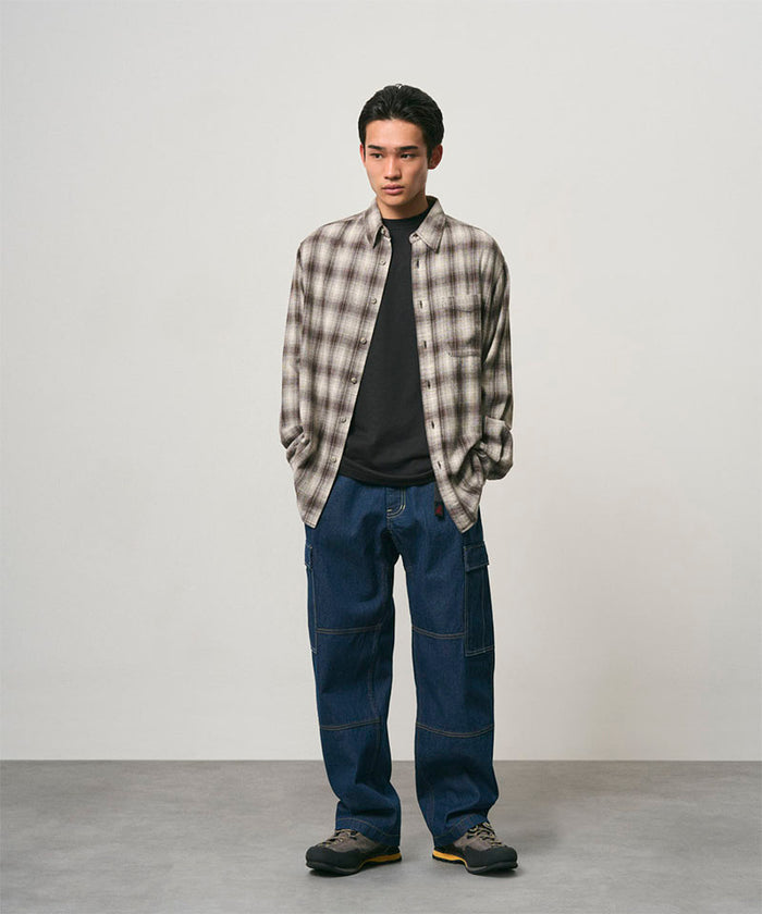 Piled Flannel Shirt