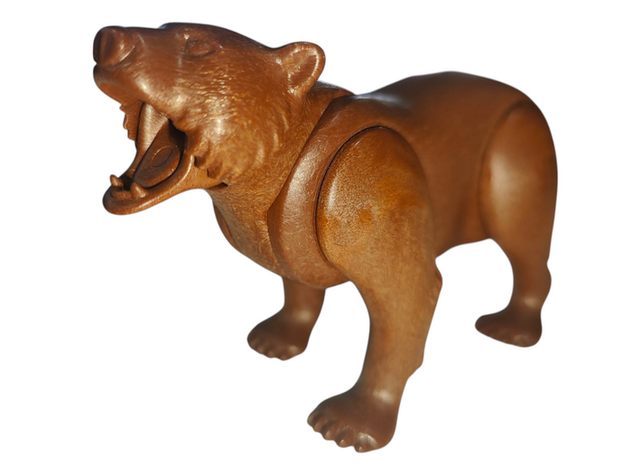 Playmobil 30 66 4600  Dark Brown Adult grizzly / Kodiak bear