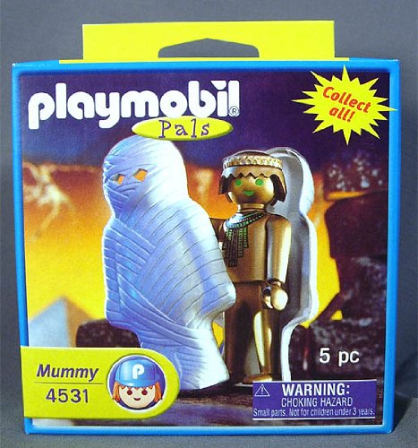 PLAYMOBIL 4531 SPECIAL PALS Egyptian Mummy with Gold Pharaoh - Open Box