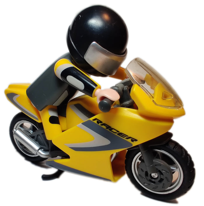 Playmobil 5116 Motorbike Bike Sports Super Racer Motorcycle with Rider