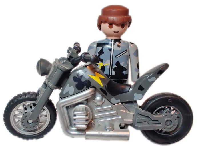 Playmobil 5118 Motorbike Bike Sports Custom Motorcycle with Rider