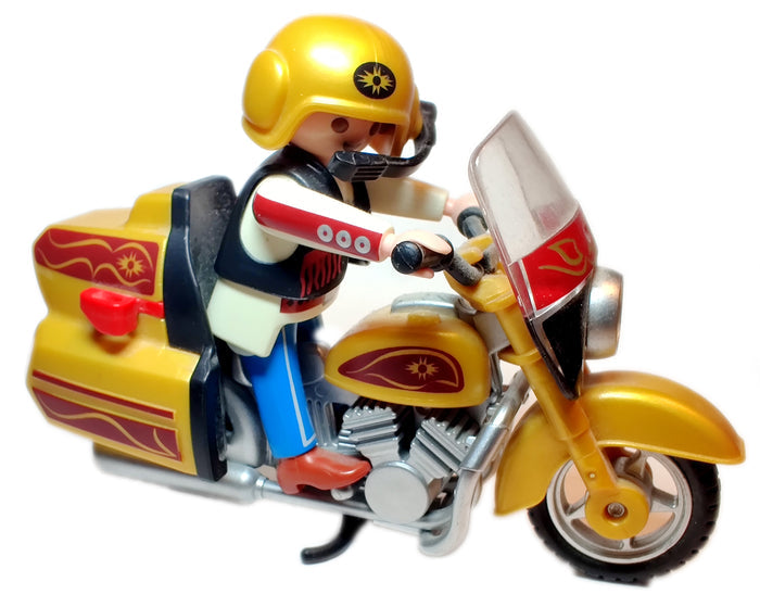 Playmobil 5523 Goldwing Honda Touring Motorbike Bike Road Cruiser