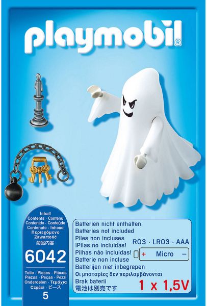 Playmobil 6042 Castle Ghost with Rainbow LED (Mint in Box)
