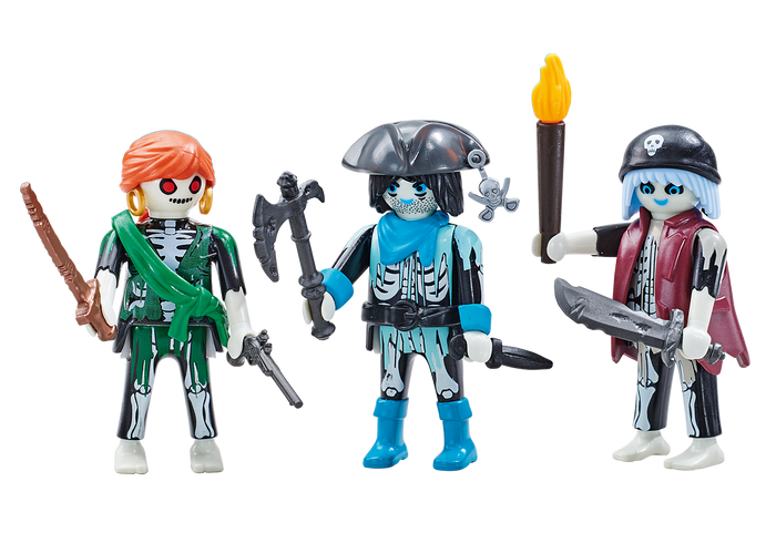 Playmobil 6592 Three Ghost Pirates Drei Geisterpiraten Tres piratas fantasmas