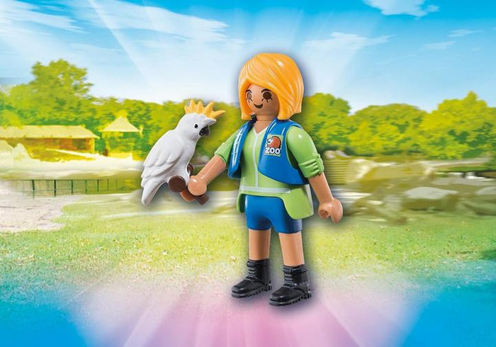 Playmobil 6830 Animal Trainer with Cockatoo