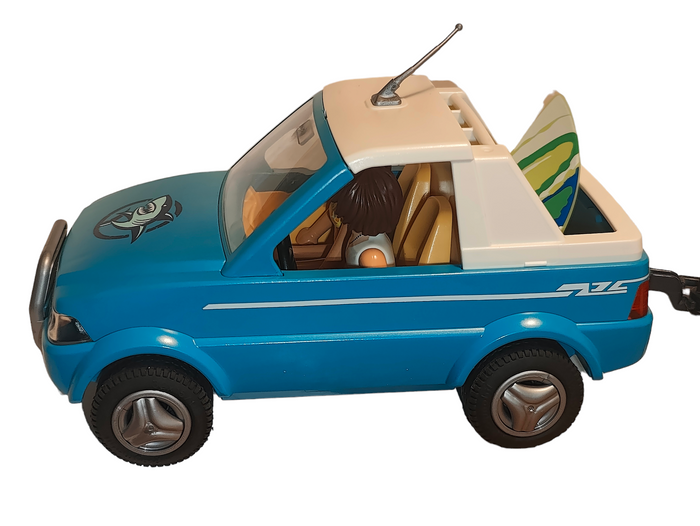 Playmobil 6864 Surfer Pickup with Speedboat