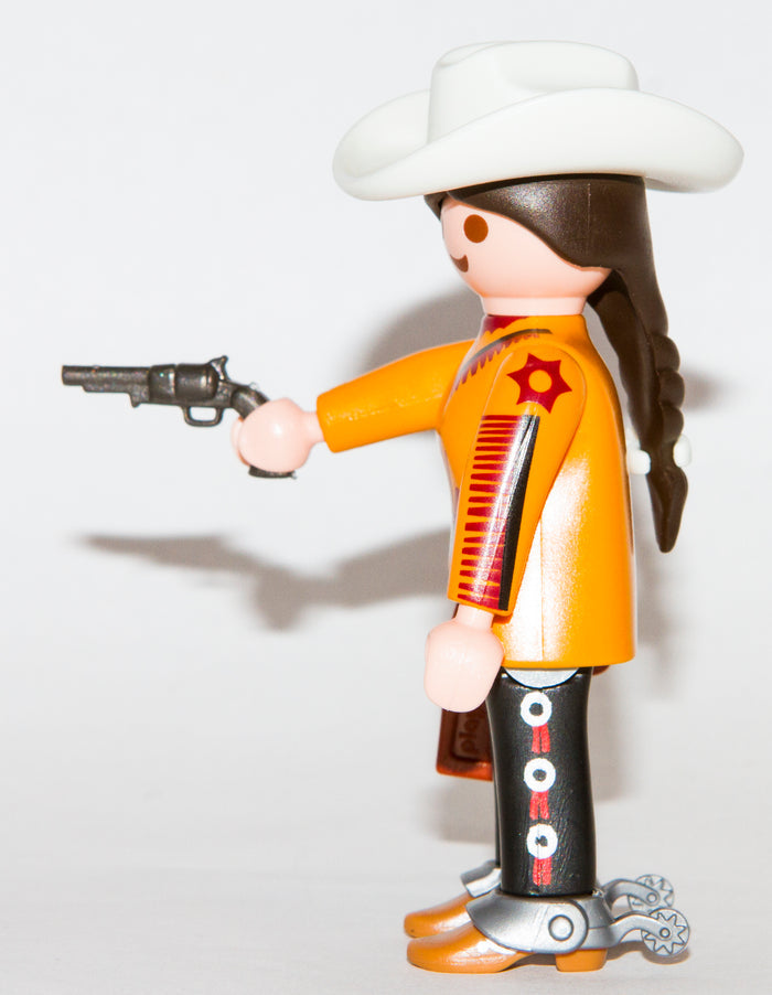 Playmobil 70026 Series 15 Girls Cowgirl Western with Stetson, Boots and Colt