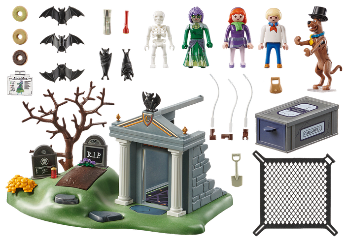 Playmobil 70362 SCOOBY-DOO! Adventure in the Cemetery