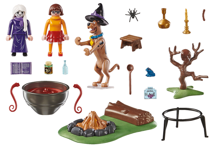 Playmobil 70366 SCOOBY-DOO! Adventure in the Witch`s Cauldron