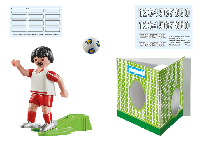 Playmobil 70486 Euro 2020 2021 Player Team Poland Soccer Football Polska
