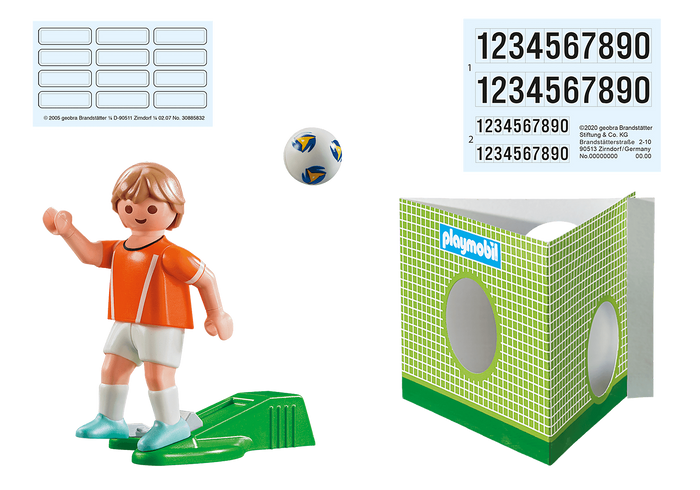 Playmobil 70487 Euro 2020 2021 Player Team Netherlands Soccer Football Holland