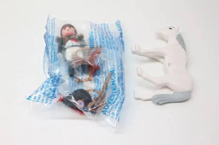 Playmobil 70679 History Napoleon Bonaparte and his white steed Vizir In bag