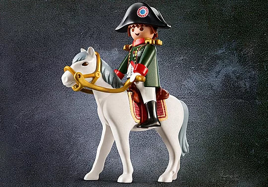 Playmobil 70679 History Napoleon Bonaparte and his white steed Vizir In Box