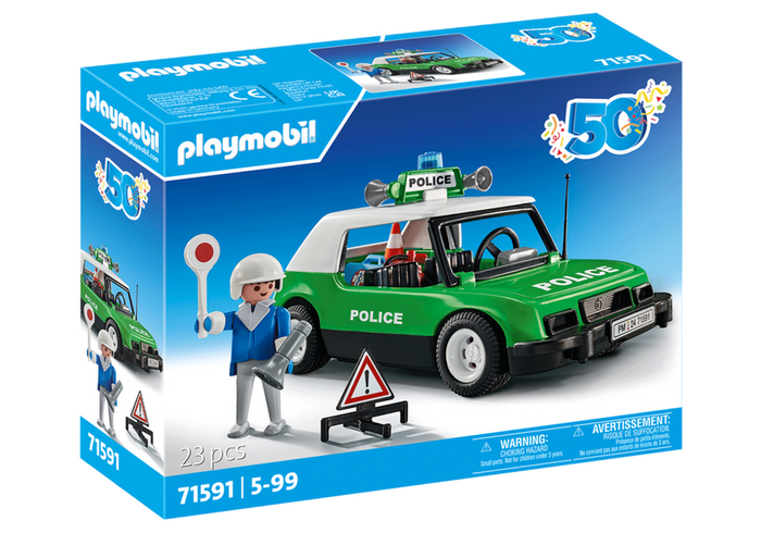 Playmobil 71591 Classic Police Car 50 Years Anniversary NEW BOXED