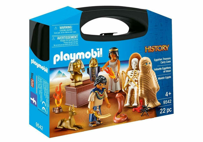Playmobil 9542 Egyptian Treasure Carry Case New In Box