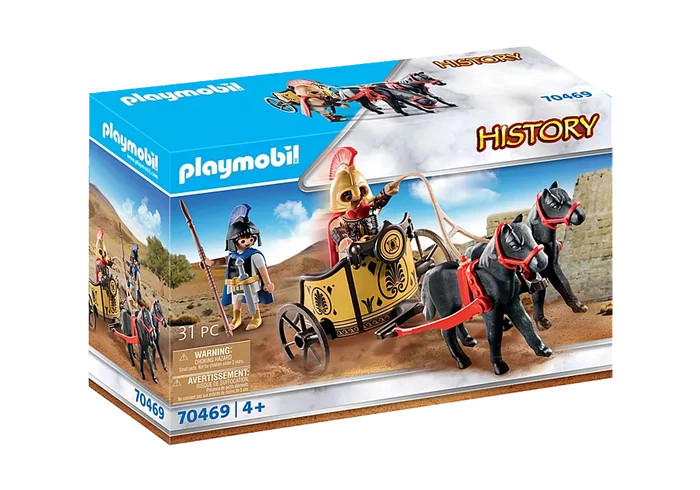 Playmobil History 70469 Greek Achilles and Patroclus with Chariot BOXED