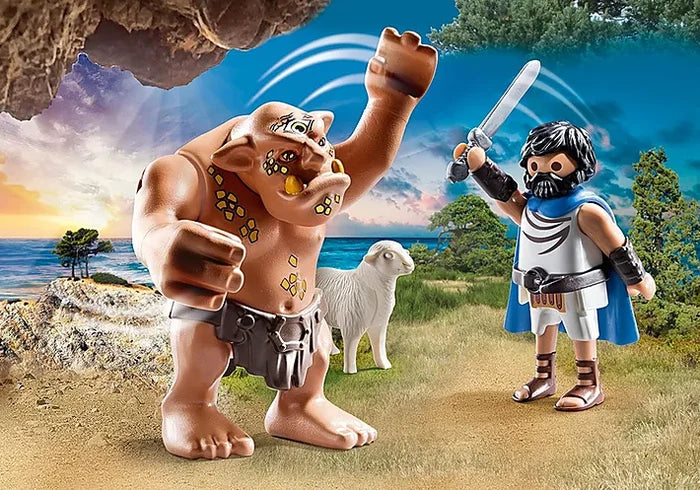 Playmobil History 70470 Ulysses and Polyphemus - Greek Gods