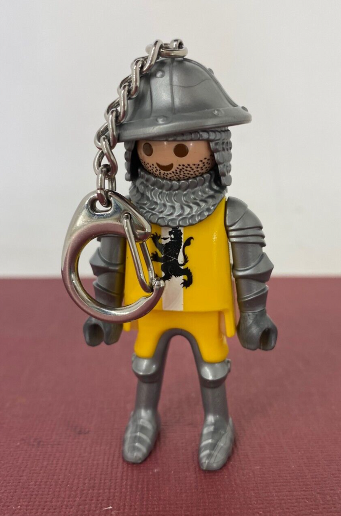 Playmobil Keyring Key chain Yellow Lion Knight
