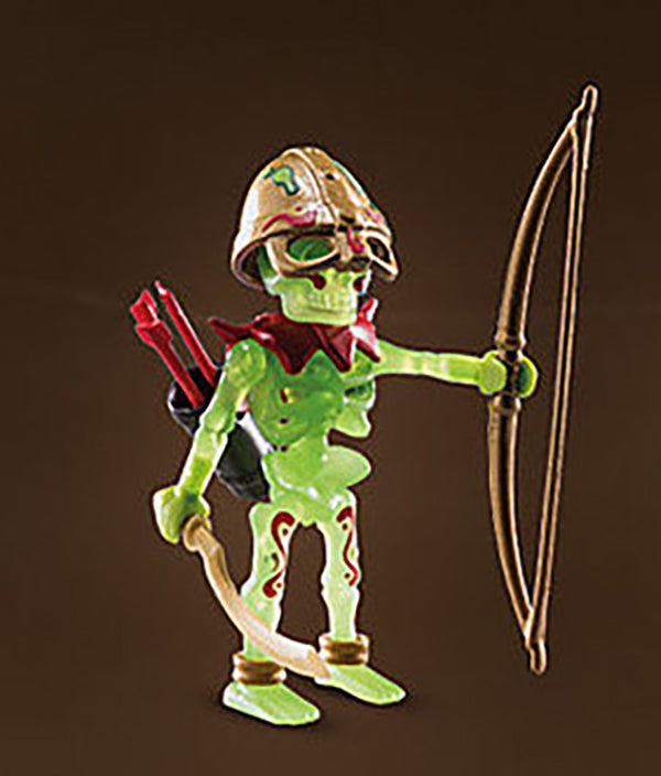 PLAYMOBIL NOVELMORE FI?URES 70752 SAL'AHARI SKELETON ARMY - 01 skeleton with Bow and Arrow