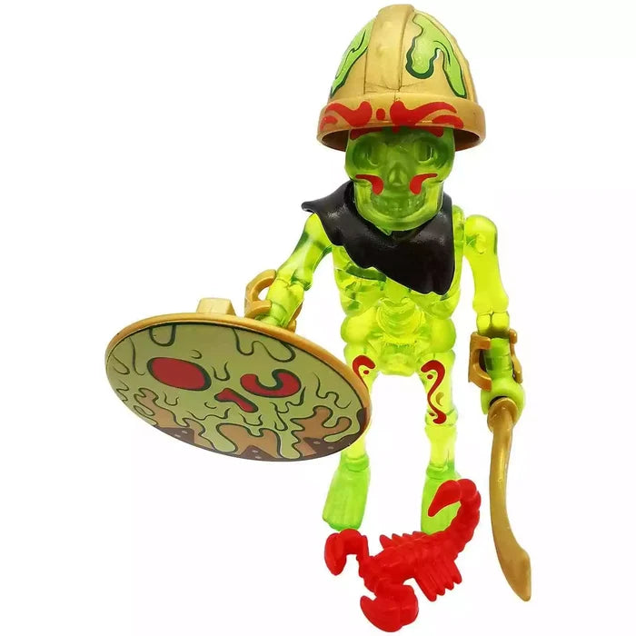 PLAYMOBIL NOVELMORE FI?URES 70752 SAL'AHARI SKELETON ARMY - 04 skeleton with shield & skorpion