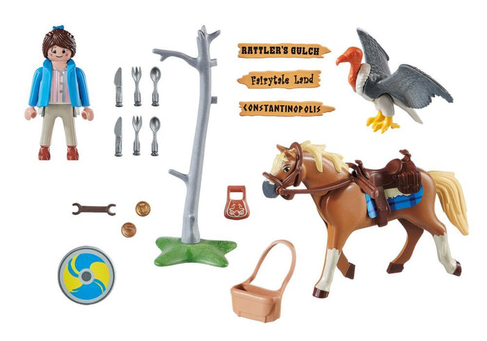 PLAYMOBIL: THE MOVIE 70072 Marla with Horse