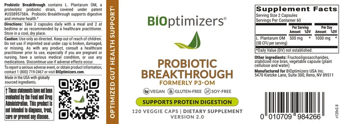 Probiotic Breakthrough 30ct
