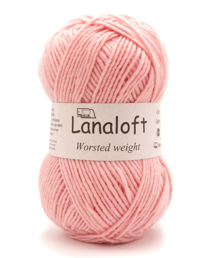 Brown Sheep Co - Lanaloft Worsted / Bridal Rose LL09