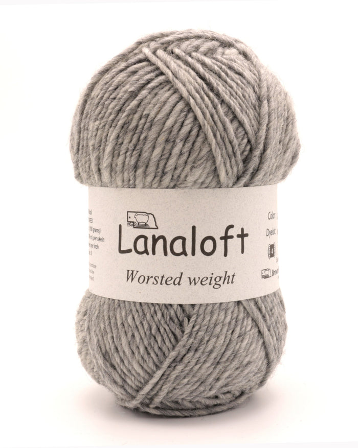 Brown Sheep Co - Lanaloft Worsted / Manor Grey LL33