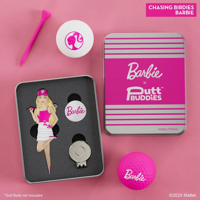 PuttBuddies Chasing Birdies Barbie Dovot Tool and Ball Marker Set