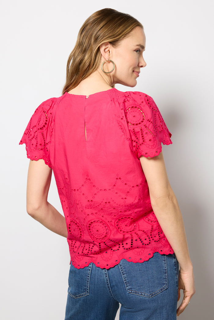 Quincy Eyelet Blouse