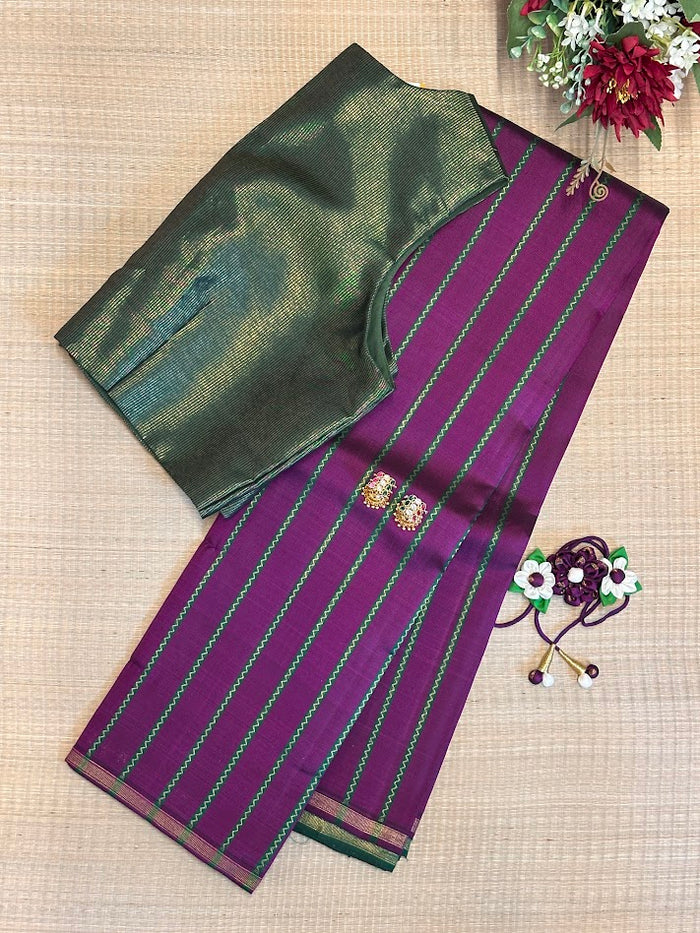 Ranya Velthari Kanchipuram Silk Saree