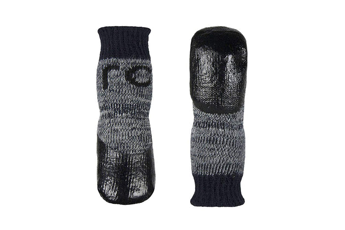 RC Pet Products Sport Pawks Dog Socks, Charcoal Heather