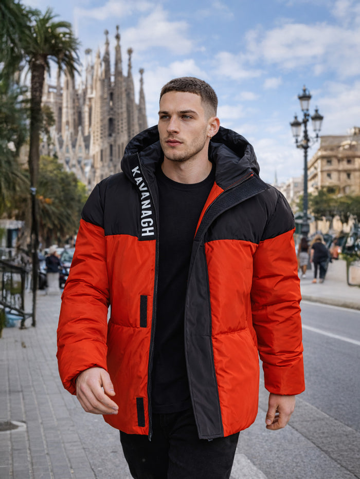 Red Sauce Puffer Jacket