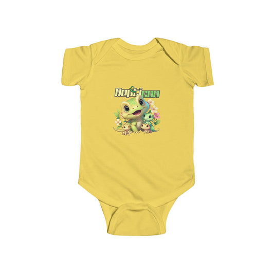 Repticon Infant Fine Jersey Bodysuit w/ Lizards