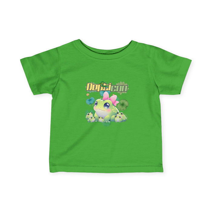 Repticon Infant Fine Jersey Tee w/ Frogs