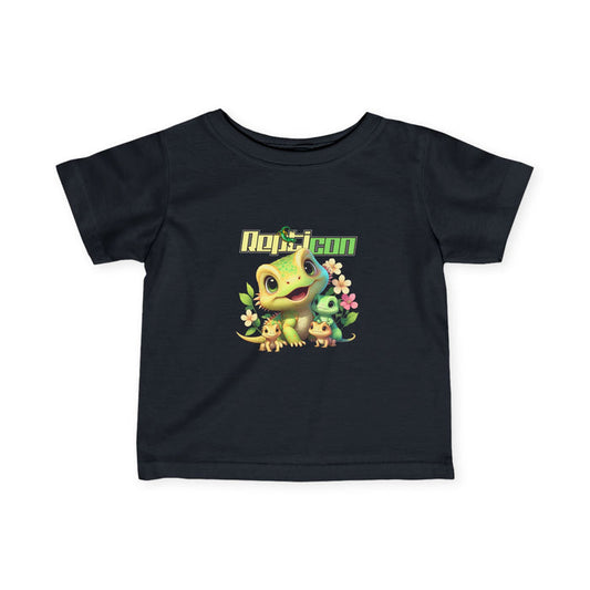Repticon Infant Fine Jersey Tee w/ Lizards
