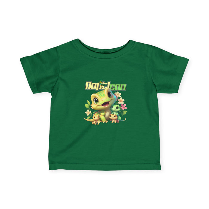 Repticon Infant Fine Jersey Tee w/ Lizards